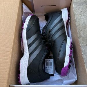 Adidas Black and Purple Response Light Shoes